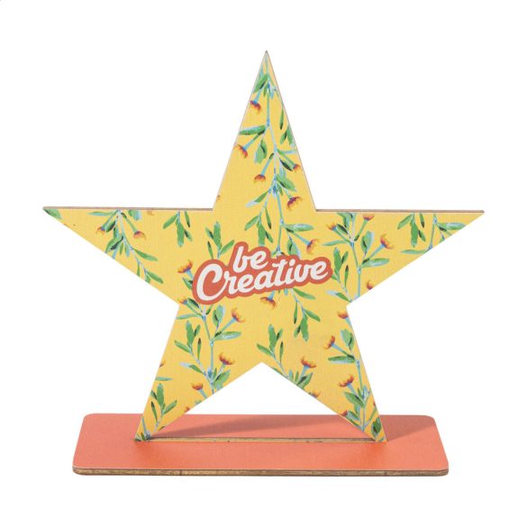 Wlobor custom wooden tropy, star