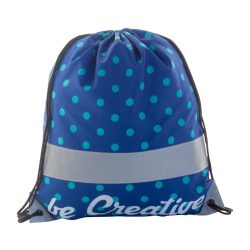 CreaDraw Reflect custom reflective drawstring bag