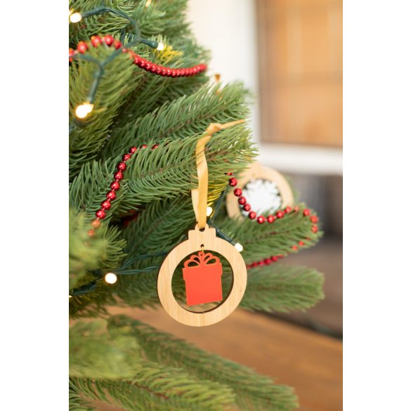 DoubleTree Christmas tree ornament, gift box