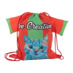 CreaDraw T Kids RPET custom drawstring bag for kids