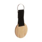 Stropp bamboo keyring, round