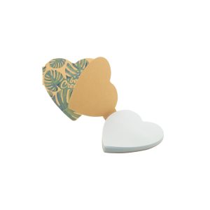 CreaStick Heart Eco custom sticky notepad