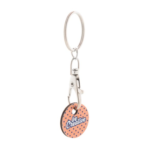 ColoShop Eco trolley coin keyring