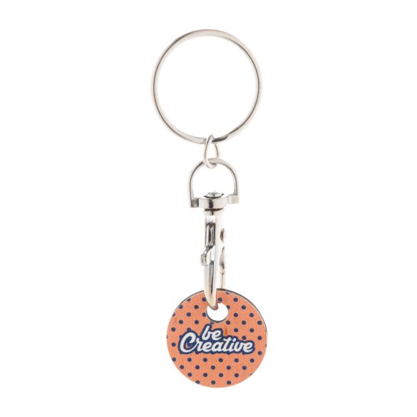 ColoShop Eco trolley coin keyring