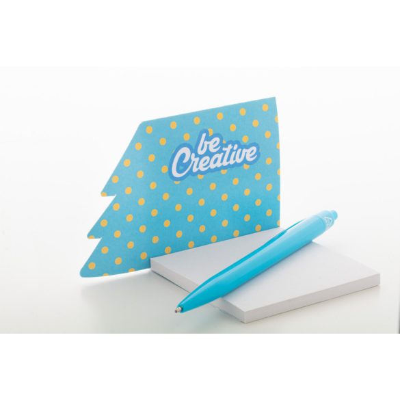 CreaStick Xmas custom sticky notepad, Christmas tree 