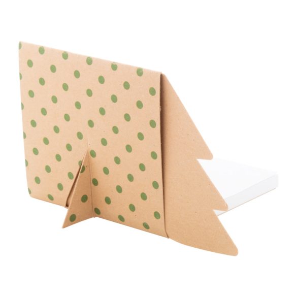 CreaStick Xmas Eco custom sticky notepad, Christmas tree 