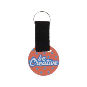 Woody Strap custom keyring, round