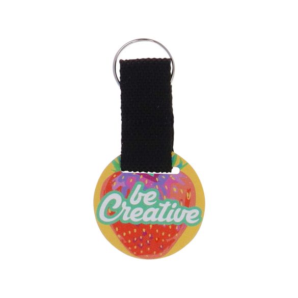 Woody Strap custom keyring, round