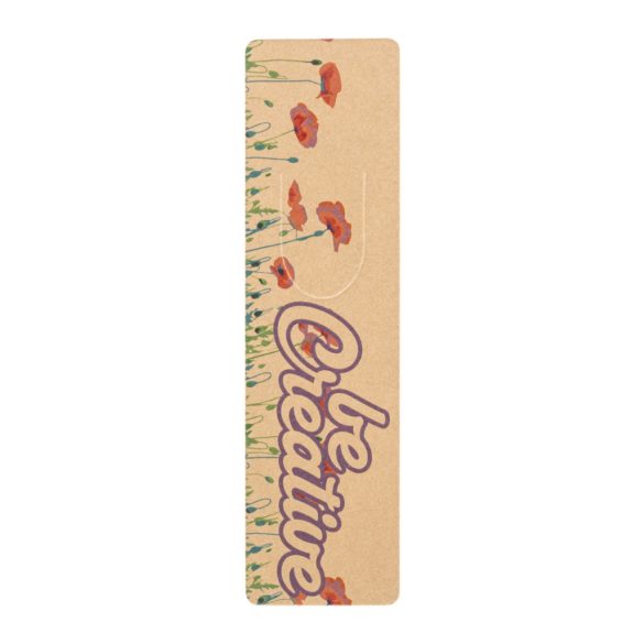 Bamler Eco custom paper bookmark