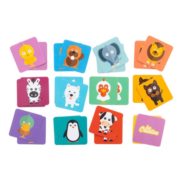 Minimor custom memory game, animals