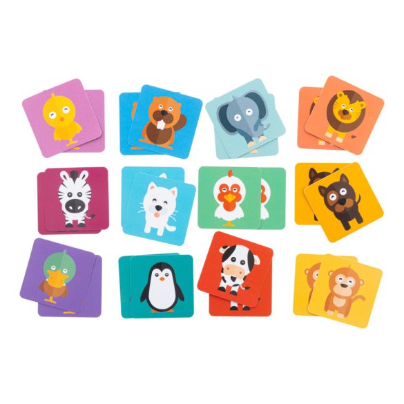 Minimor custom memory game, animals