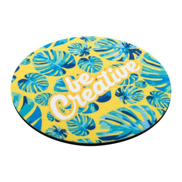 CreaFelt Drink Plus RPET felt coaster, circle