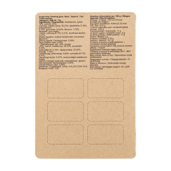 CreaChew Deluxe Eco custom chewing gum