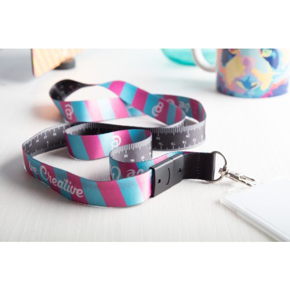 Subyard E custom sublimation lanyard