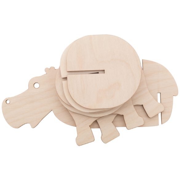Noah coaster set, hippo