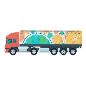 Trucker 15 15 cm ruler, truck