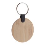 Bambry bamboo keyring, round