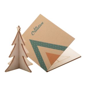 Creax Eco Christmas card, tree