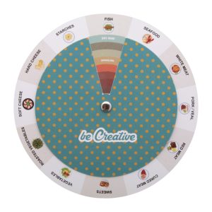 Vinomate wine pairing disc