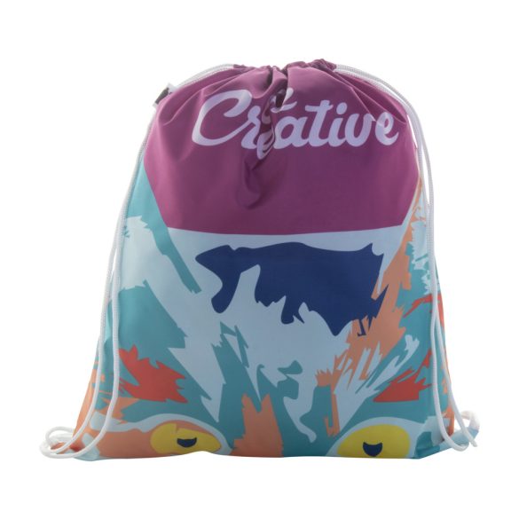 CreaDraw RPET custom drawstring bag