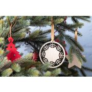 Lundamo Christmas tree ornament, snowflake