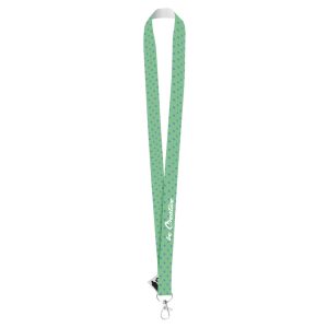 Subyard Zero RPET custom sublimation lanyard