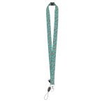 Subyard B Safe RPET custom sublimation lanyard