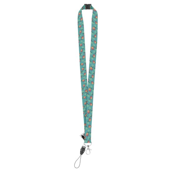 Subyard B Safe RPET custom sublimation lanyard