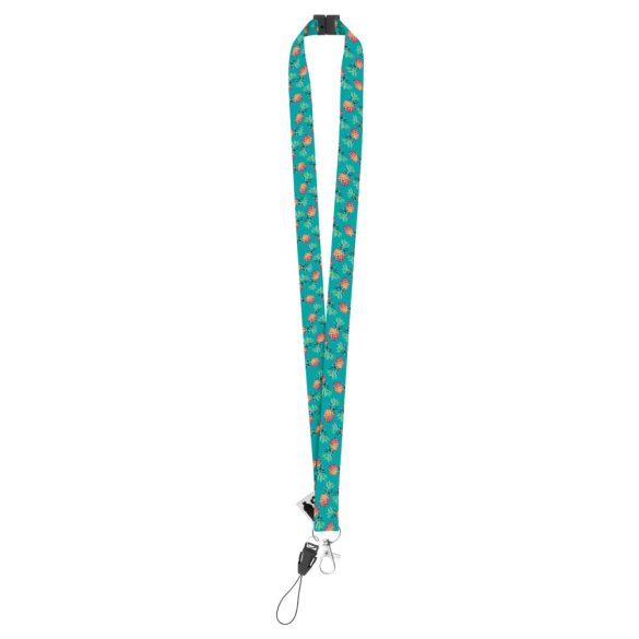 Subyard B Safe RPET custom sublimation lanyard