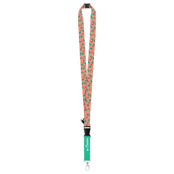 Subyard C Safe RPET custom sublimation lanyard