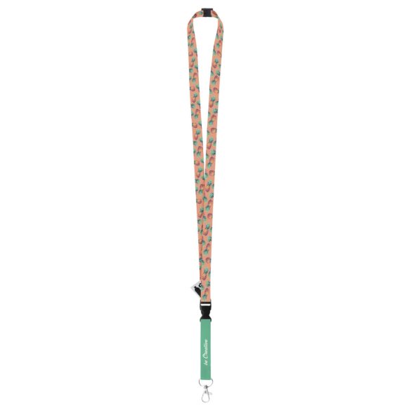 Subyard 15 C Safe RPET custom sublimation lanyard