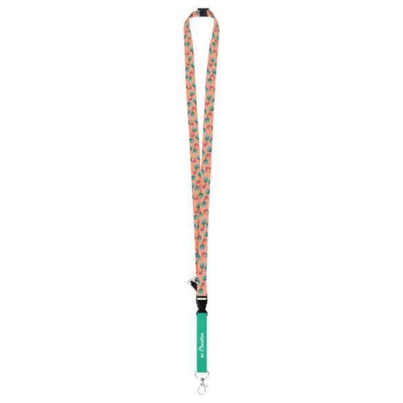 Subyard 15 C Safe RPET custom sublimation lanyard