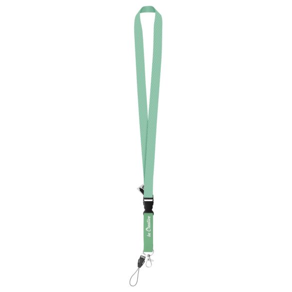 Subyard D RPET custom sublimation lanyard