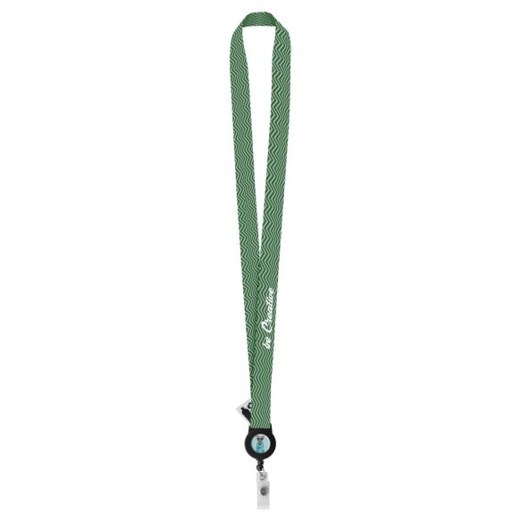 Subyard YoYo A RPET custom sublimation lanyard