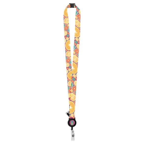 Subyard YoYo A Safe RPET custom sublimation lanyard