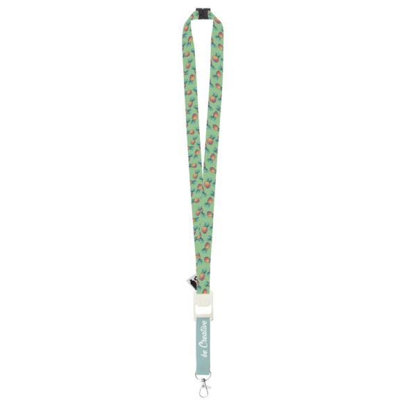 Subyard Drink Safe RPET custom sublimation lanyard