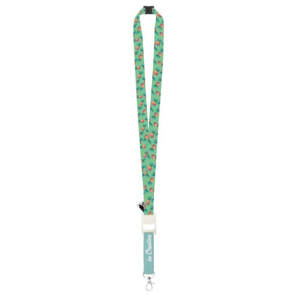 Subyard Drink Safe RPET custom sublimation lanyard