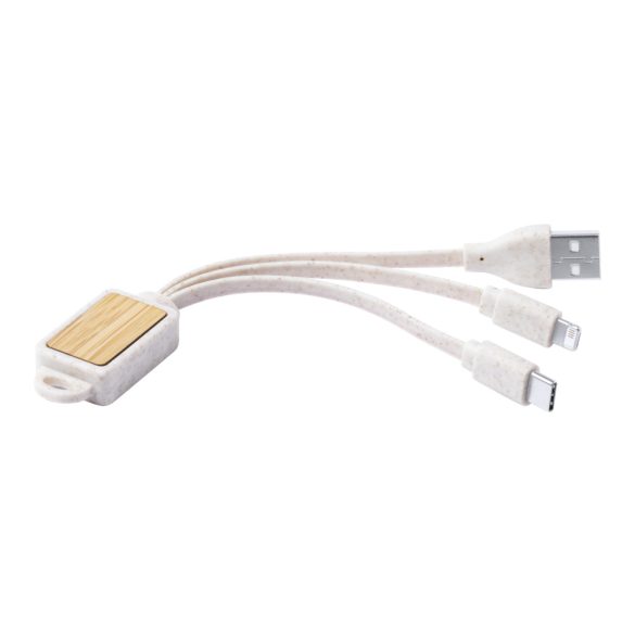 Korux keyring USB charger cable