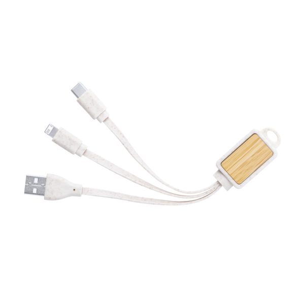 Korux keyring USB charger cable