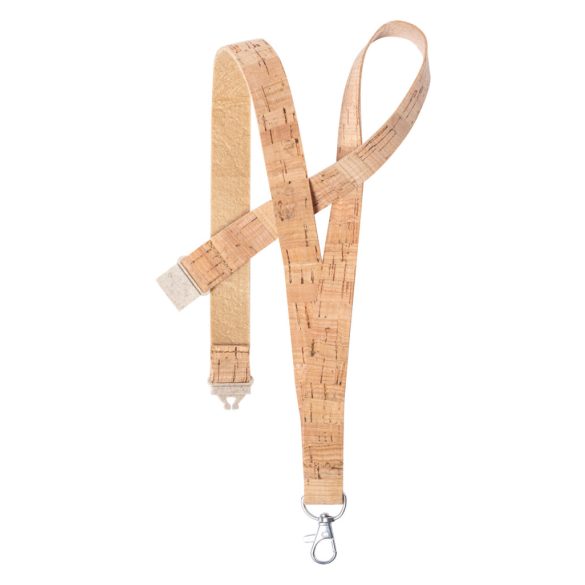 Trino cork lanyard