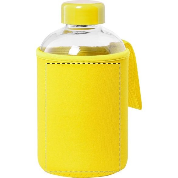 Tesso glass sport bottle