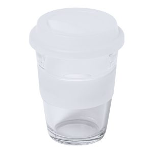 Durnox glass travel mug