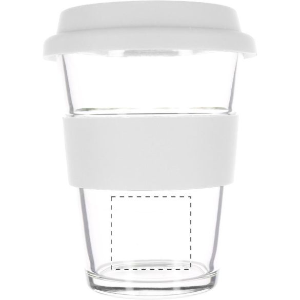 Durnox glass travel mug