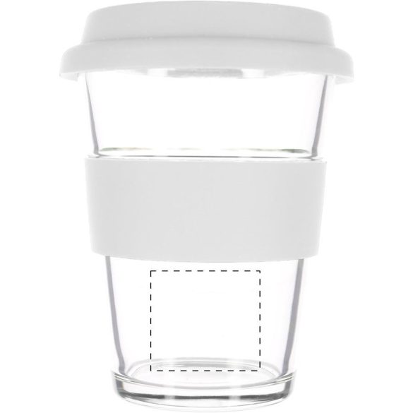 Durnox glass travel mug