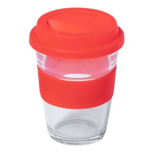 Durnox glass travel mug