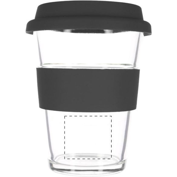 Durnox glass travel mug
