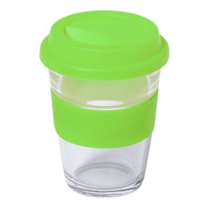 Durnox glass travel mug