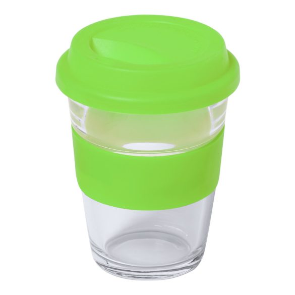 Durnox glass travel mug