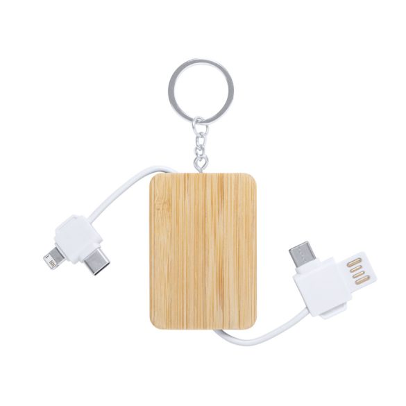 Rusell keyring USB charger cable