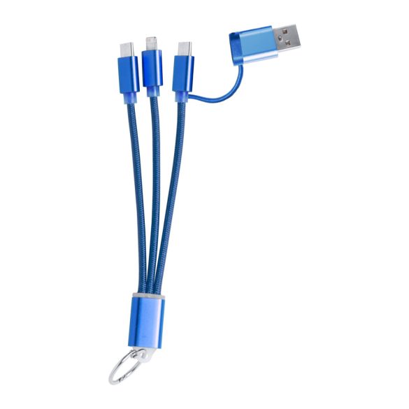 Frecles keyring USB charger cable